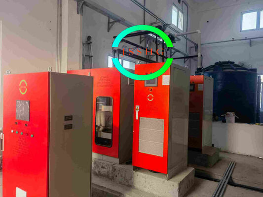 Large Series Sodium Hypochlorite Wastewater Treatment with Nano Scale Coating