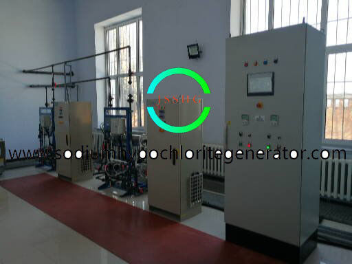4kg Chlorine Capacity Full Automatic Electrolysis Low Heat , Stability And High Security